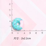 Donut Charm Factory - Colorful Resin Hair Accessory