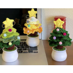 Crochet Ornament Manufacturer - Wool Christmas Tree Potted Plant