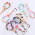 Lucky Keychain Manufacturer - Silicone Beechwood Heart Band