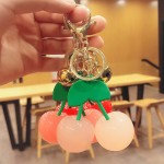 Cherry Keychain Manufacturer - Acrylic Fruit Bell Pendant