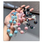 Macaron Keychain Manufacturer - PVC Wristlet Flower Chain