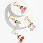 Cherry Keychain Factory - Fruit Shape Car Accessory Charm