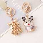 Dog Keychain Factory - Corgi Metal Animal Pendant