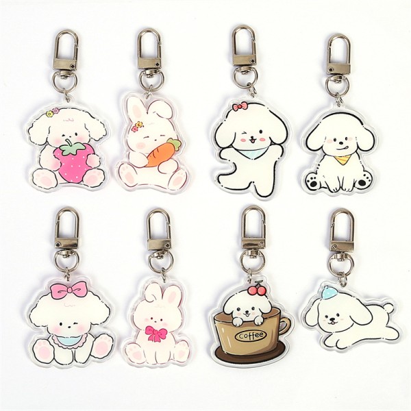 Acrylic Keychain Factory - Custom Transparent Charm accessory