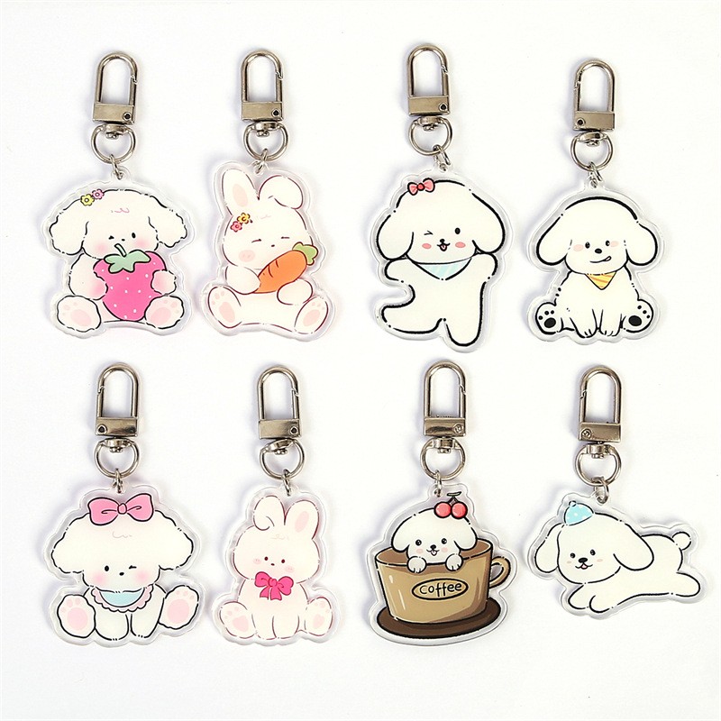 Acrylic Keychain Factory - Custom Transparent Charm accessory