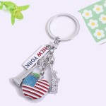 Patriotic Keychain Factory - Metal Statue Theme Souvenir