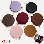 PU Wallet Manufacturer - Leather Zipper Coin Purse Keychain