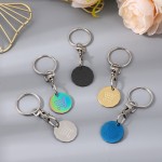 Shopping Cart Keychain Manufacturer - Metal Trolley Coin Chain