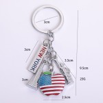 Patriotic Keychain Factory - Metal Statue Theme Souvenir