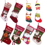 Christmas Decoration Factory - Felt Craft Socks Gift Bag