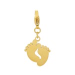 Footprint Keychain Manufacturer - Stainless Steel Baby Jewelry