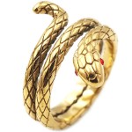 Snake Ring Factory - Punk Style Adjustable Finger Ring