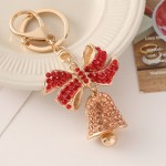 Christmas Bell Manufacturer - Rhinestone Handbag Pendant