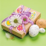 Easter Sticker Manufacturer - Holographic Egg Rabbit Decal