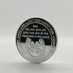 Lucky Coin Factory - Silver Gold Plated Commemorative Coin