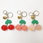 Cherry Keychain Manufacturer - Acrylic Fruit Bell Pendant