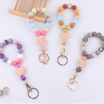 Lucky Keychain Manufacturer - Silicone Beechwood Heart Band