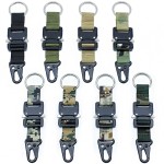 Tactical Lanyard Manufacturer - Nylon Belt Clip Keychain