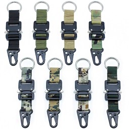 Tactical Lanyard Manufacturer - Nylon Belt Clip Keychain