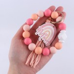 Leopard Bracelet Factory - MAMA Heart Alloy Keychain