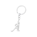 Metal Keychain Factory - 26 Letters Car Key Ring