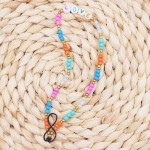 Acrylic Lanyard Factory - Candy Color Bead Wrist Strap