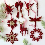 Christmas Decoration Manufacturer - Plush Flower Wreath Pendant