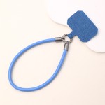 Phone Lanyard Manufacturer - Leather Strap with Metal Buckle