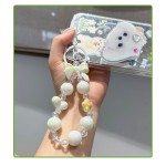 Macaron Keychain Manufacturer - PVC Wristlet Flower Chain