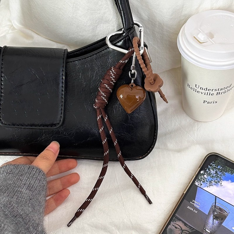 Heart Keychain Manufacturer - Braided Rope Car Key Holder