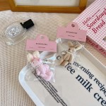 Bunny Keychain Factory - Fluffy Rabbit Pearl Keychain