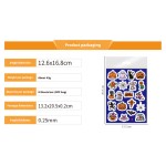 Halloween Sticker Factory - Spider Pumpkin Vinyl Decal