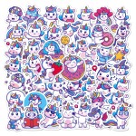 Unicorn Sticker Manufacturer - 50 Pieces Cartoon Decals