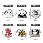 Animal Brooch Manufacturer - Cloud Bee Dinosaur Jewelry