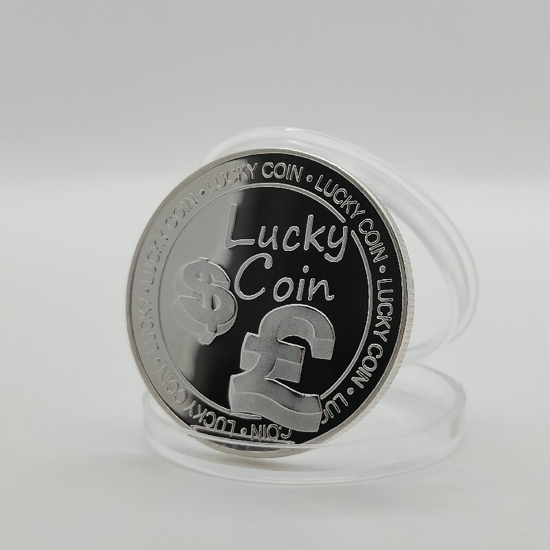 Lucky Coin Factory - Silver Gold Plated Commemorative Coin