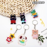 Acrylic Keychain Manufacturer - Bear Earphone Cover Pendant