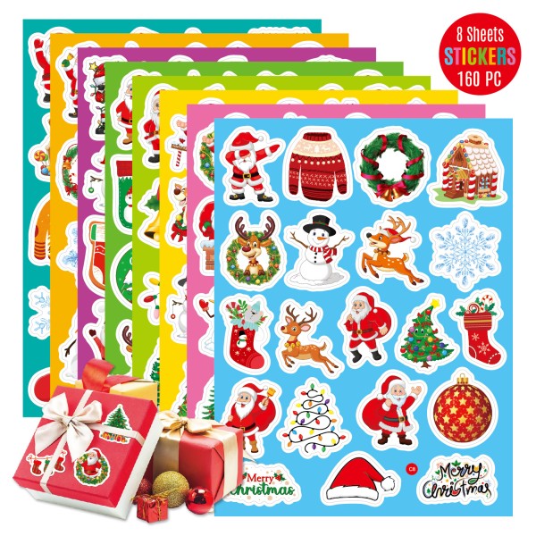 Christmas Sticker Factory - Laser Adhesive Gift Decoration