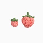 Knitted ornament Factory - Fruits Flowers Crochet Decor