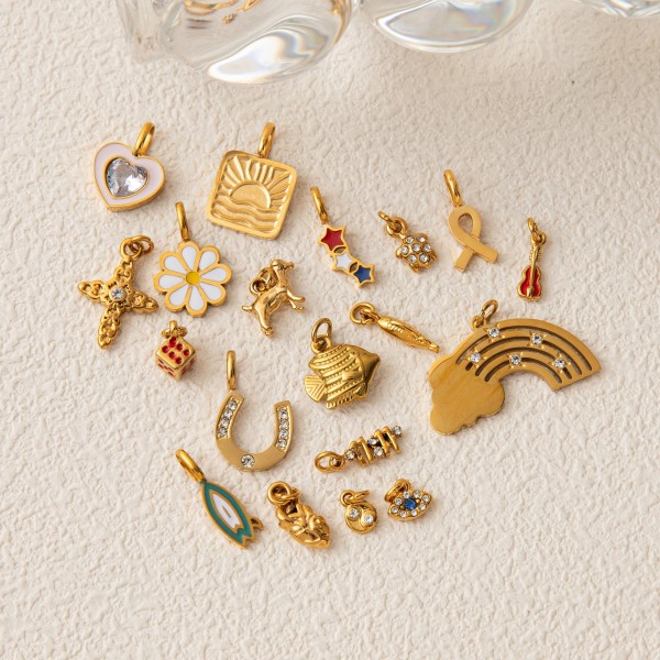 Stainless Steel Pendant Factory - Zircon Animal Necklace