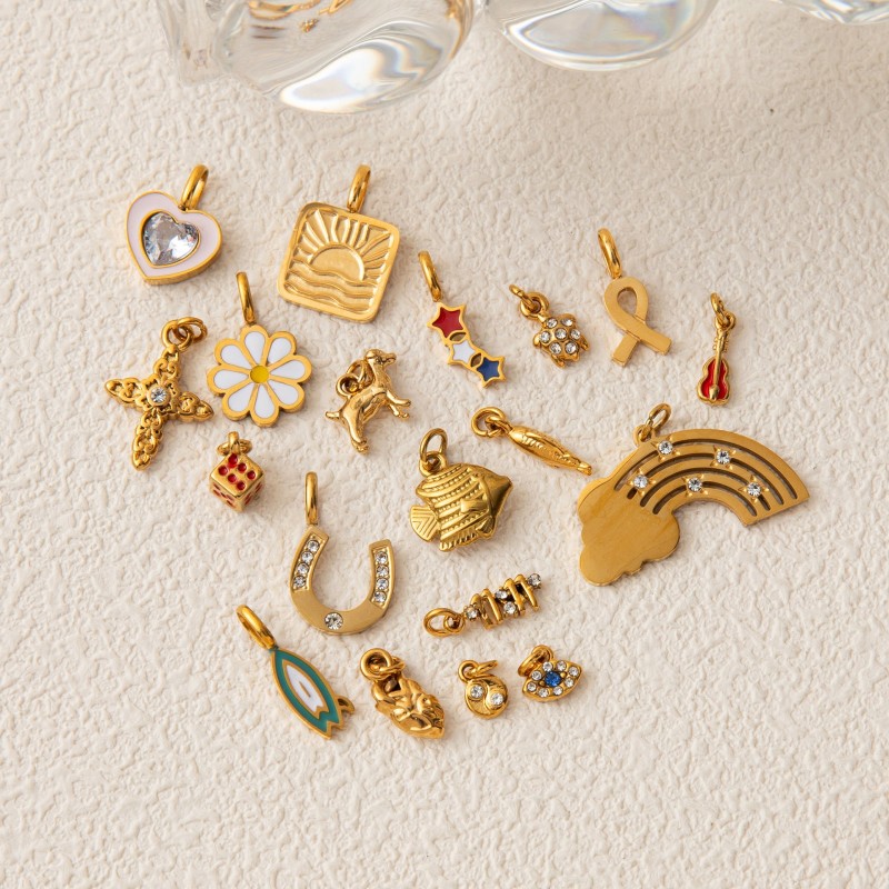 Stainless Steel Pendant Factory - Zircon Animal Necklace