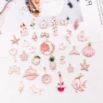 Mermaid Charm Manufacturer - Shell Pendant Alloy Accessory