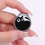 Cat Brooch Manufacturer - Hide Seek Animal Design Pin
