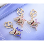 Rhinestone Keychain Factory - Shark Charm Ocean Animal Pendant
