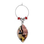 Wine Charm Manufacturer - Heat Transfer Glass Charms