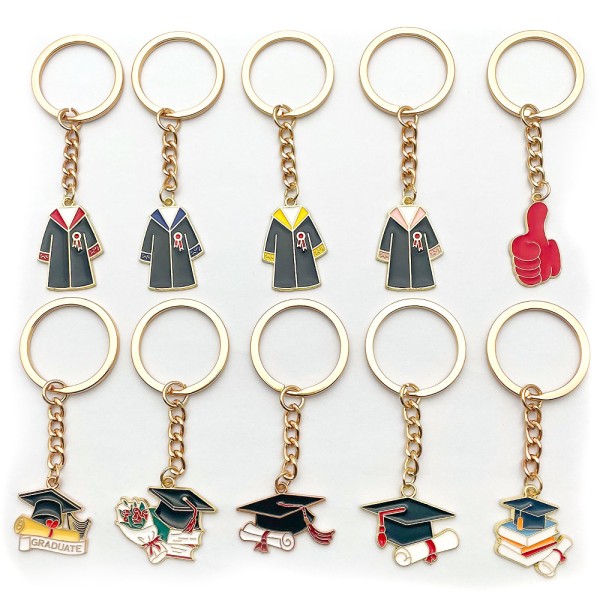 Academic Keychain Factory - Alloy Graduation Cap Pendant
