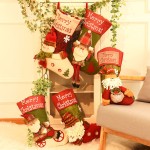 Christmas Decoration Factory - Felt Craft Socks Gift Bag