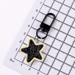 Y2K Keychain Factory - Black White Star Design Pendant