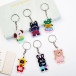Acrylic Keychain Manufacturer - Bear Earphone Cover Pendant