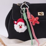 Christmas Keychain Factory - Crochet Santa Claus Toy Keychain