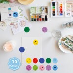 Smile Sticker Manufacturer - Cartoon Emotion Praise Decals